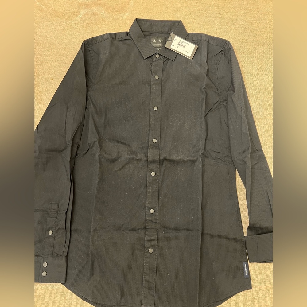 Armani exchange mens button down shirt